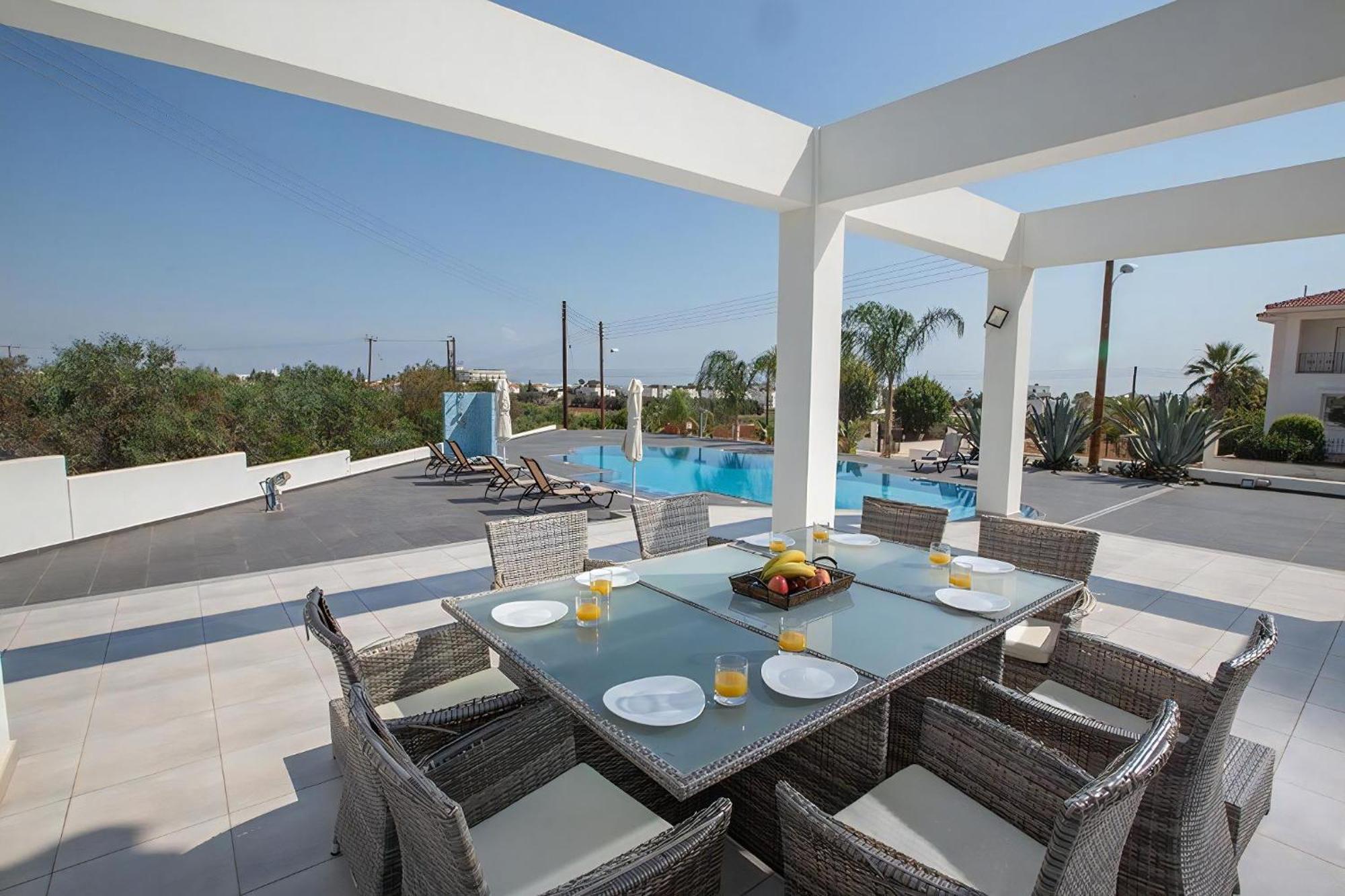 Villa Protara Chrysos - Beautiful 5 Bedroom Protaras Villa - Walking Distance To Fig Tree Bay المظهر الخارجي الصورة